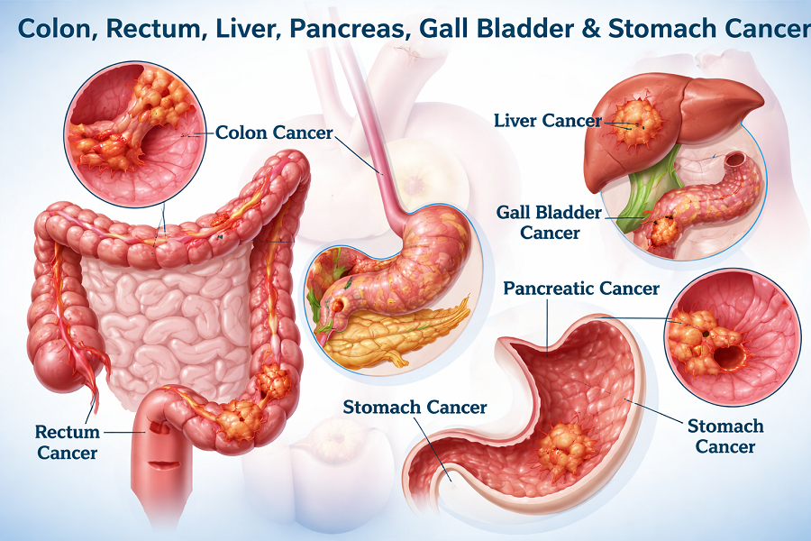 best colon rectum liver pancreas gall bladder stomach cancer doctor in navi mumbai